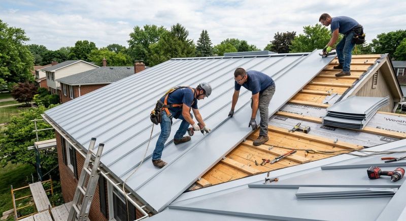 Aluminum Roof Construction in Fredericksburg, VA