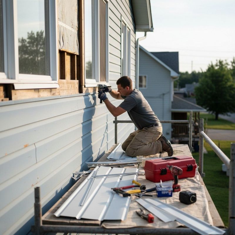 Aluminum Siding Installation in Boston, MA