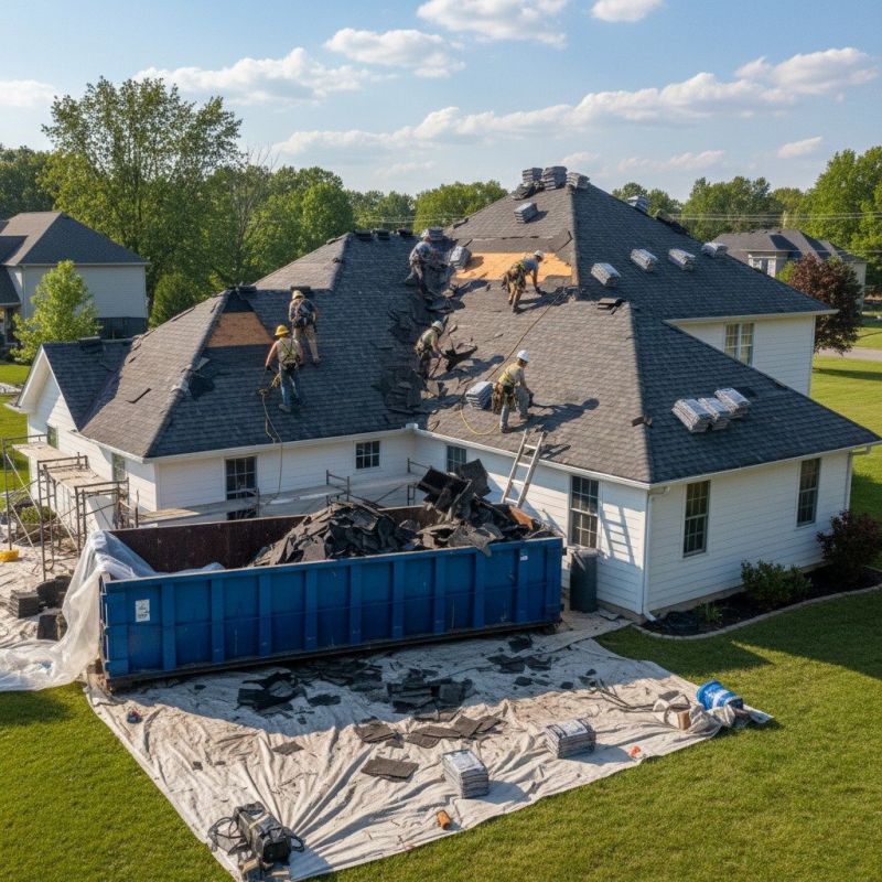 Asphalt Roof Replacement in Worcester, MA