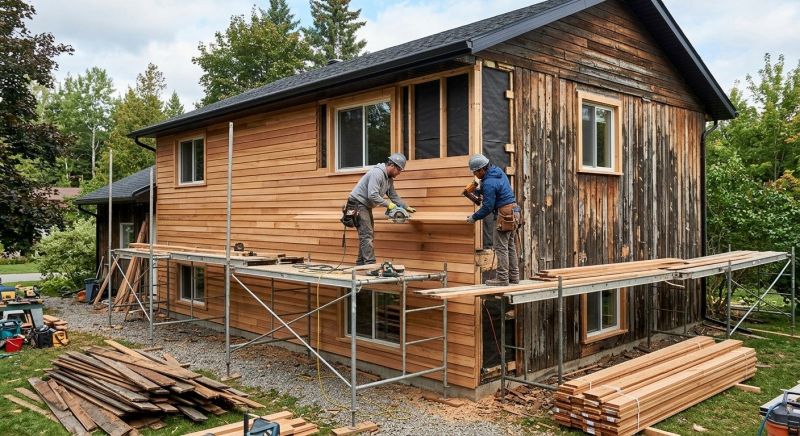 Barn Wood Siding Installation in Fairfield County, CT