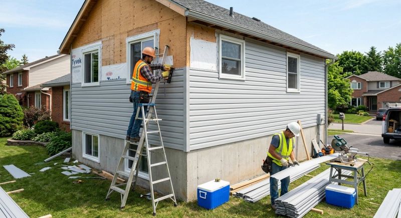 Building Siding Installation in West Hartford, CT