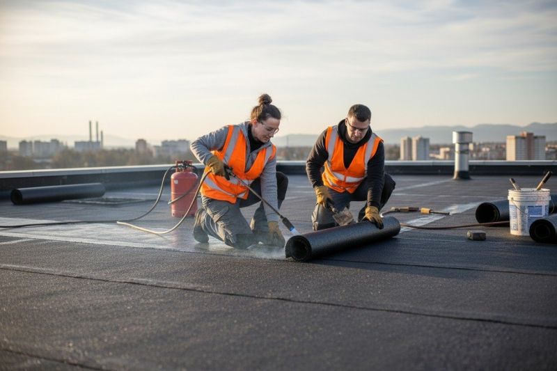 Common Signs You Need Tar Roof Torchdown Repair
