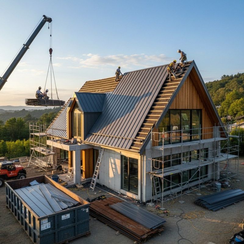 Copper Roof Replacement in Fredericksburg, VA