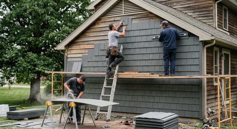 Fiber Siding Installation in Boston, MA