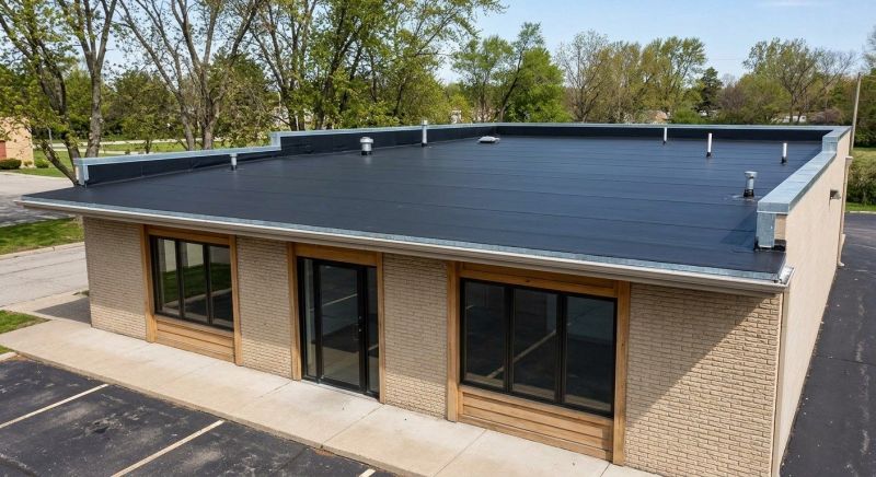Flat Roof Construction in Naperville, IL