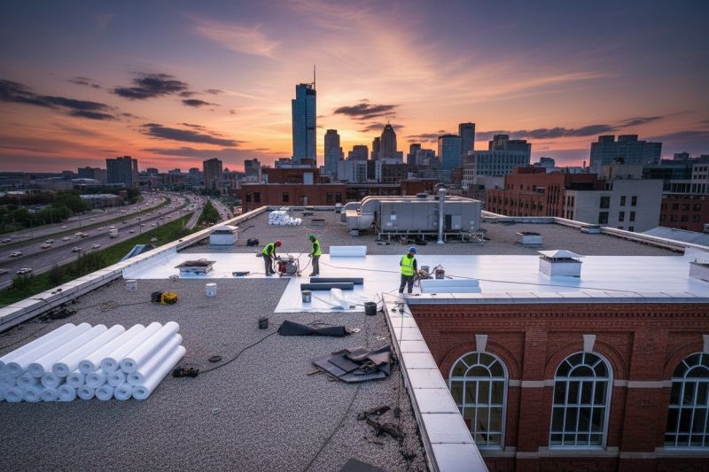 Flat Roof Replacement in Fredericksburg, VA