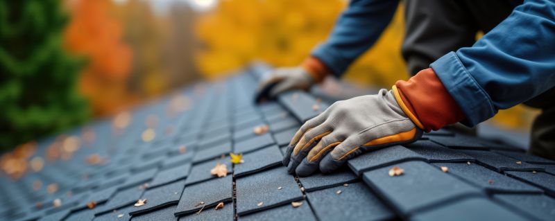 Flat Roof Tar Repairs in Fall