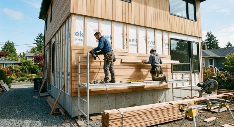 Hardwood Cladding Installation in Norwalk, CT
