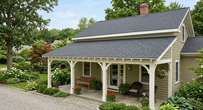 House Roof Installation in Framingham, MA