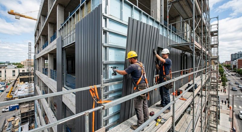 Metal Cladding Installation in Fairfield County, CT