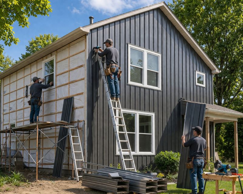 Metal Paneling Installation in Fairfield County, CT