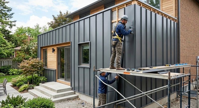 Metal Paneling Installation in Stamford, CT