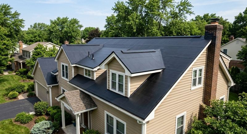 Rubber Roof Installation in Naperville, IL