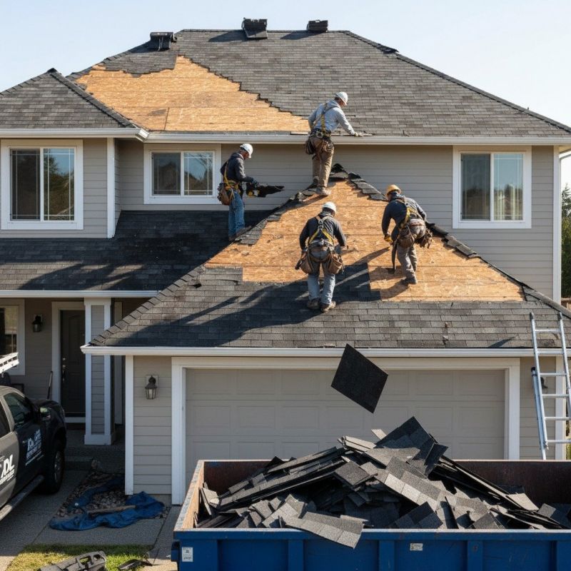 Shingle Roof Replacement in Framingham, MA