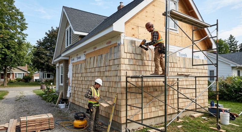 Shingle Siding Installation in Norwalk, CT