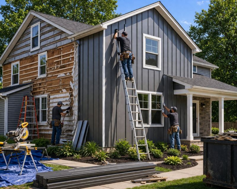 Synthetic Siding Installation in Stamford, CT