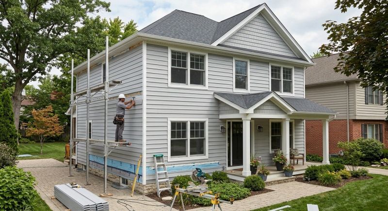 Vertical Siding Replacement in West Hartford, CT