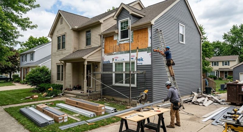 Vertical Siding Replacement in Norwalk, CT