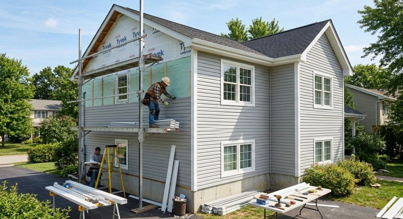 Vertical Siding Replacement in Norwalk, CT