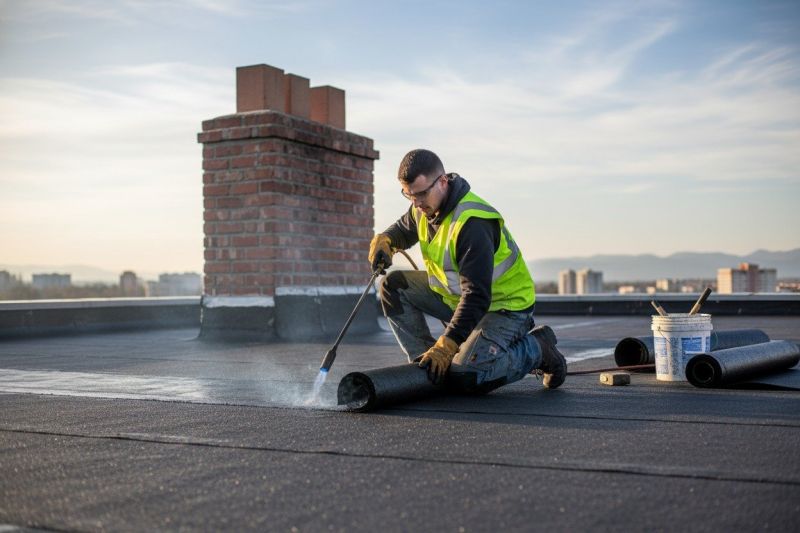 What To Expect During A Professional Tar Roof Torchdown Repair