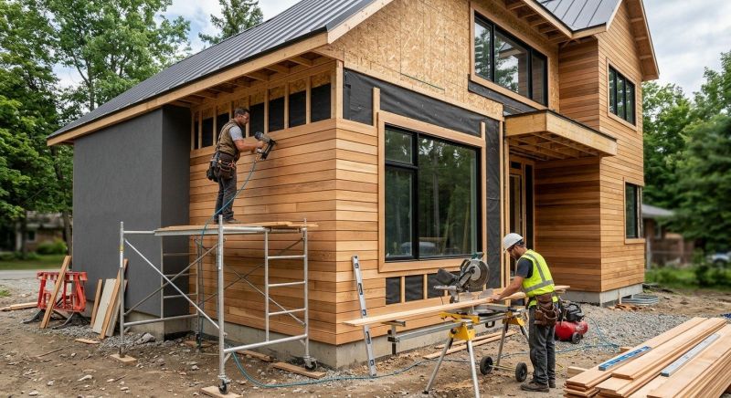 Wood Barn Siding Installation in Fairfield County, CT