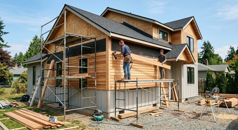 Wood Siding Installation in Boston, MA