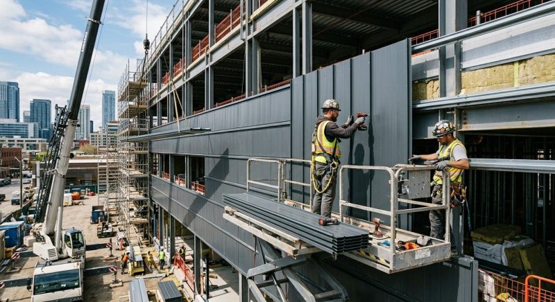 Metal Cladding Installation in Norwalk, CT