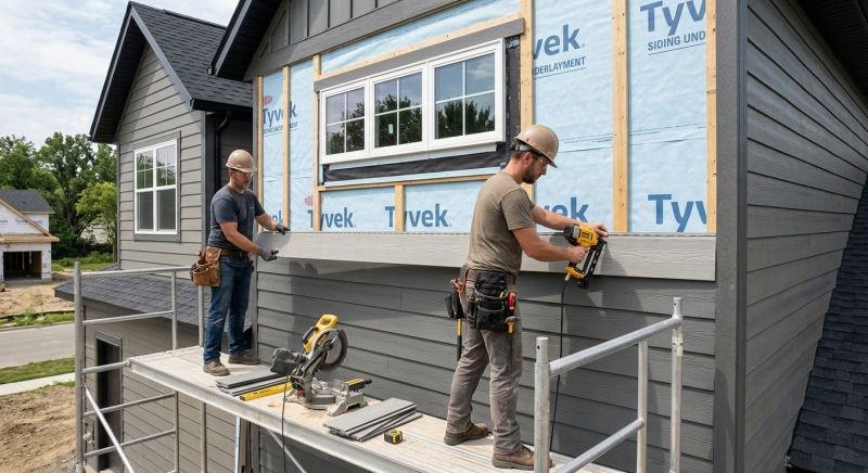 Polymer Siding Installation in Boston, MA